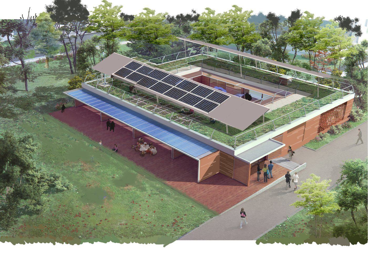 Illustration d'architecture à main levée — OXXO Studio