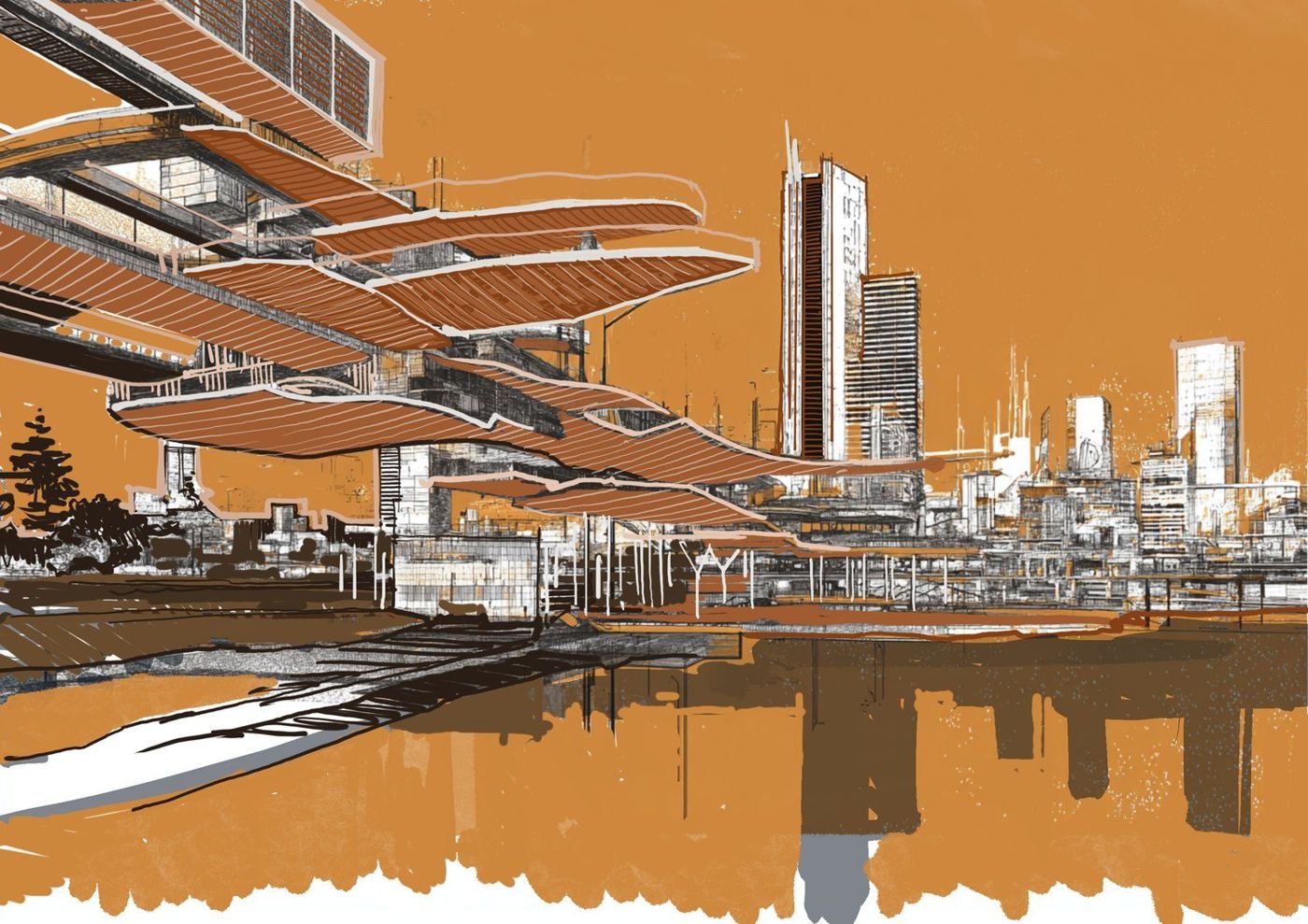 Concept art & illustration hors architecture — OXXO Studio