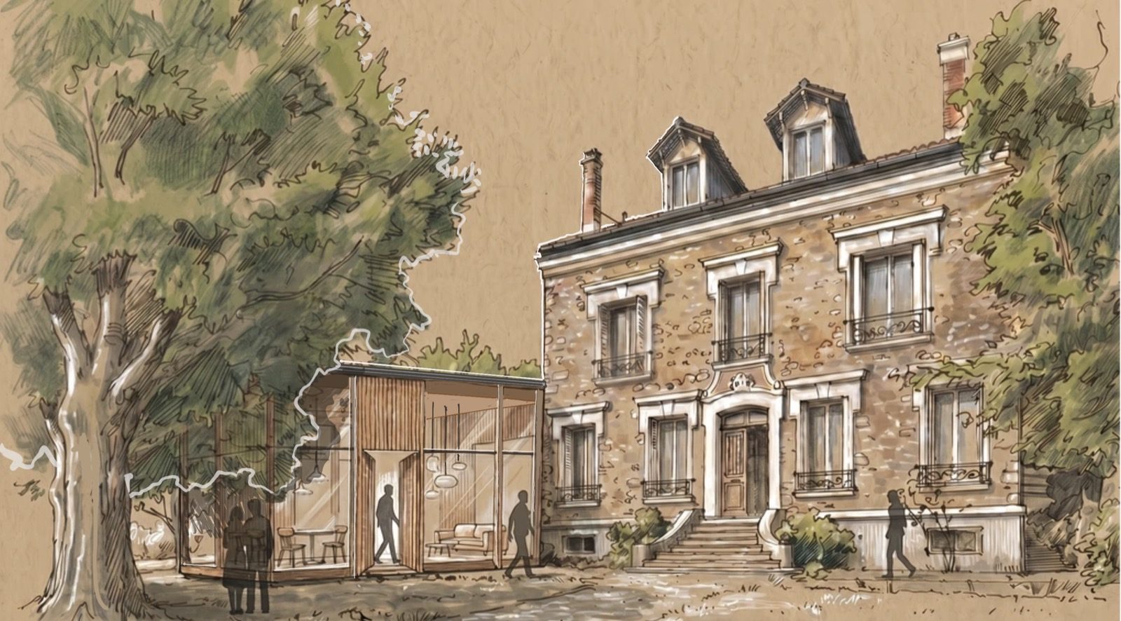 Projet d'extension vitrée finalisé